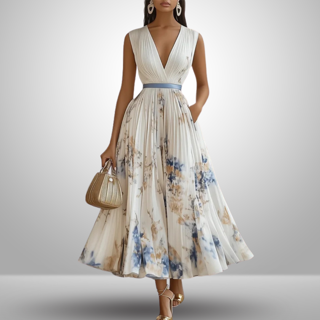 Seraphine — Lightweight Viscose Maxi Dress For Breezy Flowy Summer Style