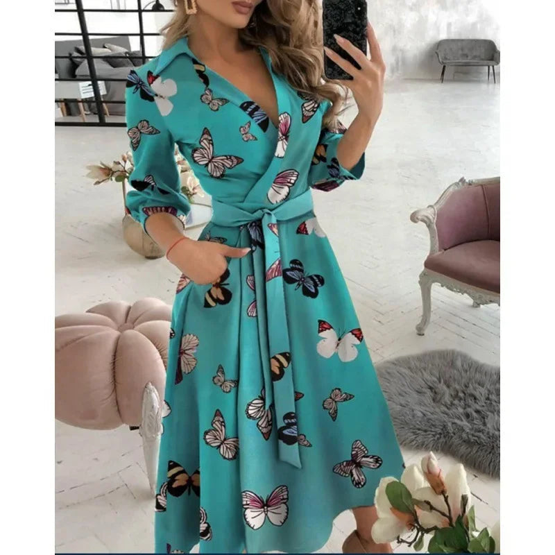 Harriet — Structured Blazer Dress With Elegant Tailored Belted Design