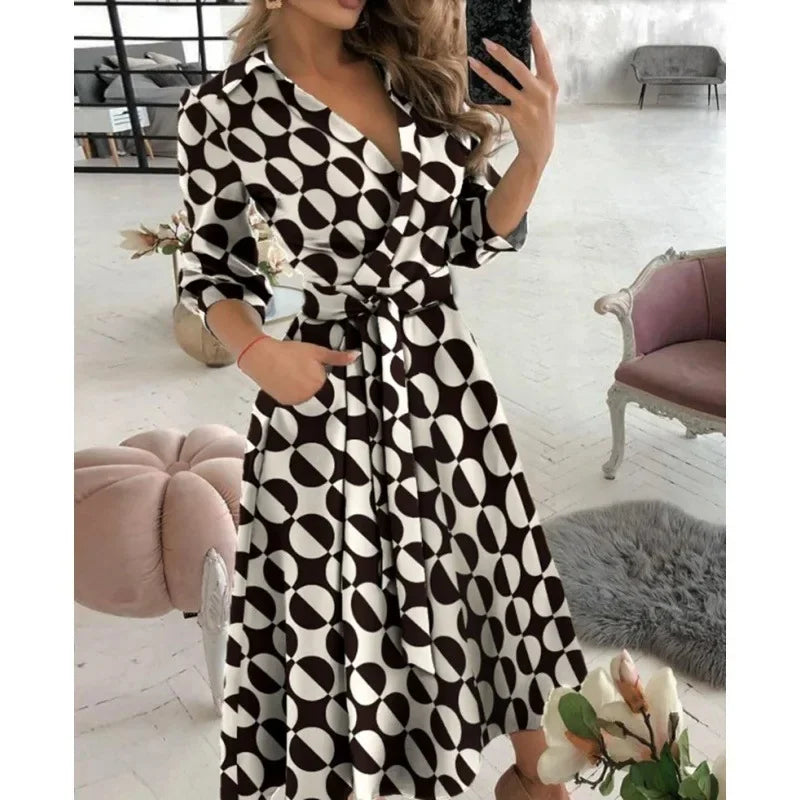 Harriet — Structured Blazer Dress With Elegant Tailored Belted Design White
