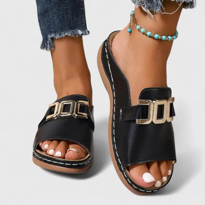 Orthonude — Synthetic Orthopedic Sandals With Comfortable Elegant Summer Design