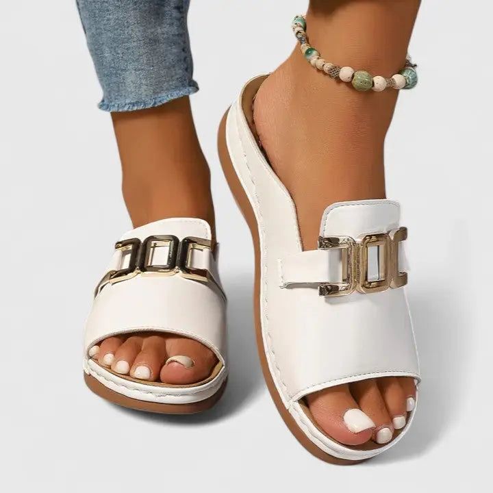 Orthonude — Synthetic Orthopedic Sandals With Comfortable Elegant Summer Design