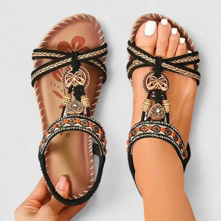 Orthoslip — Synthetic Orthopedic Sandals With Comfortable Slip-On Supportive Design