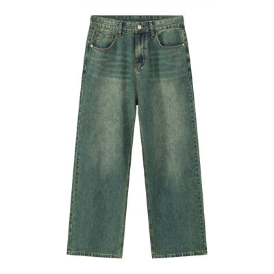 Pocketed Baggy Jeans