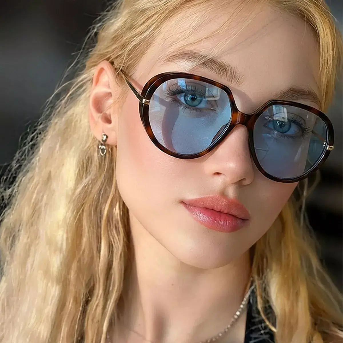 Oversized Tinted Sunglasses