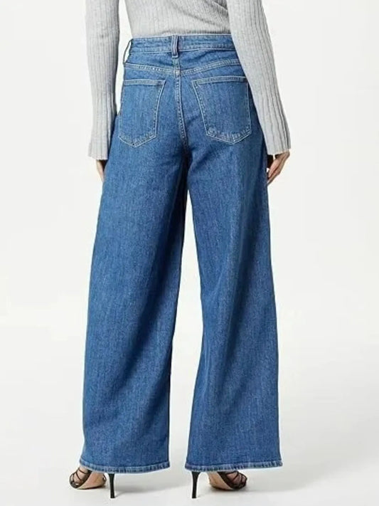 Full Size Wide Leg Jeans Plus Size