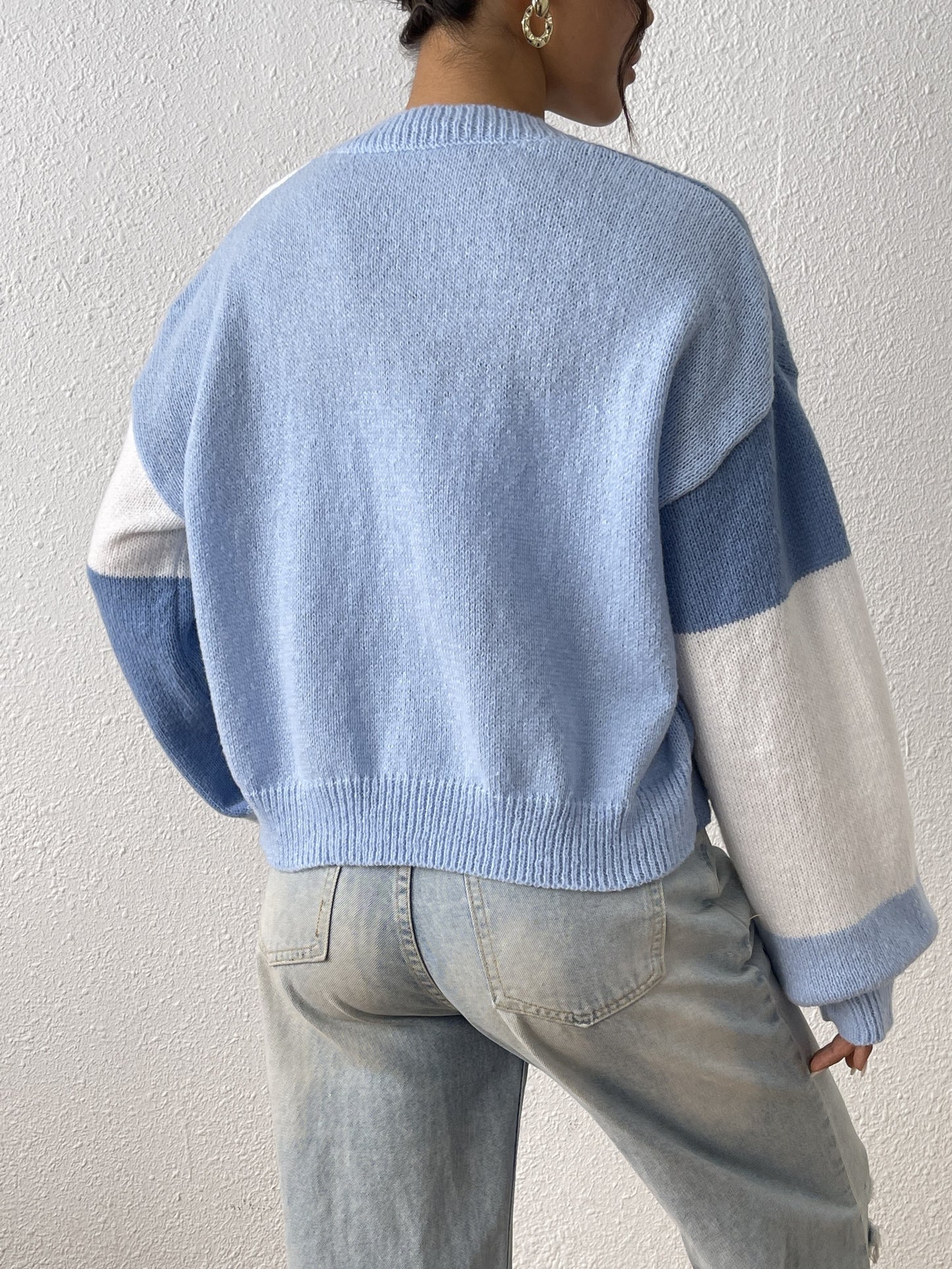 Adline | Cardigan à blocs de couleurs