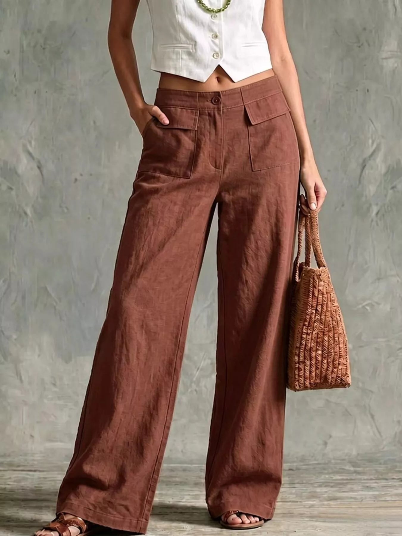 Wide Leg Pants - Size Inclusive