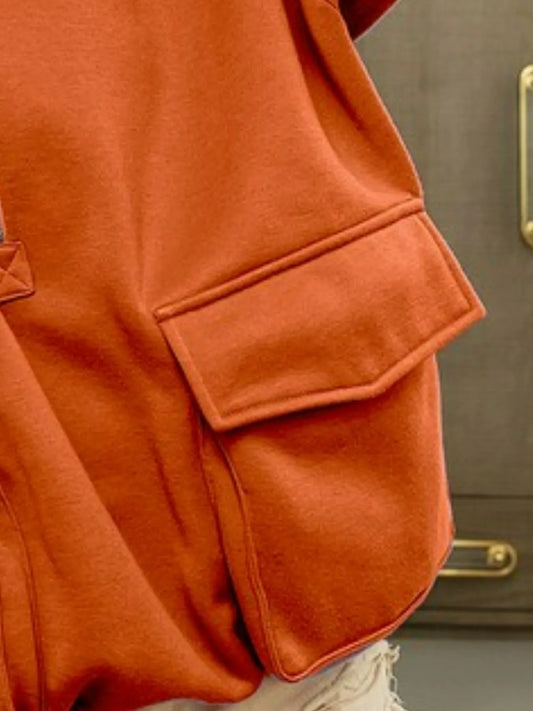 Chill Factor Vintage Rust Hoodie