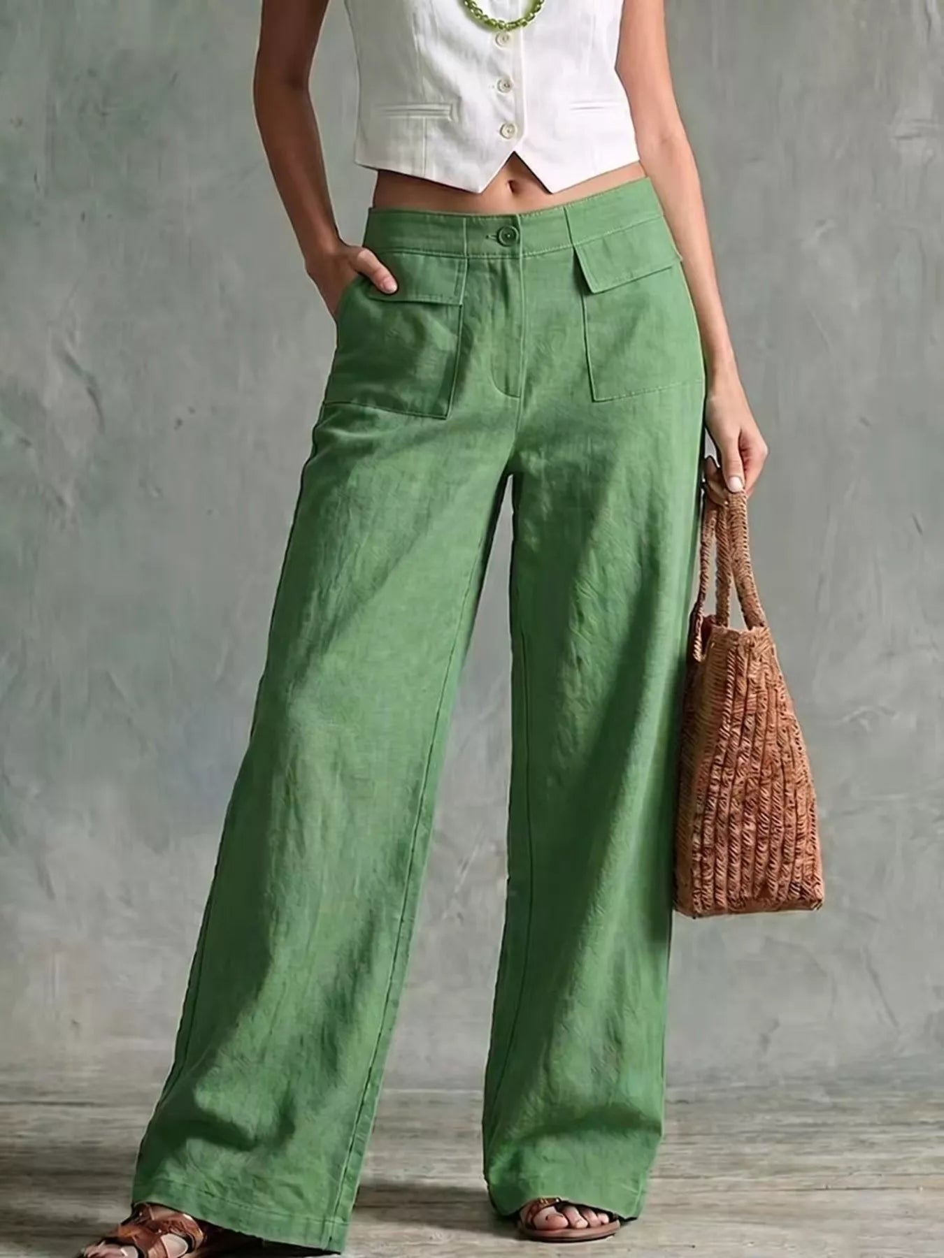 Wide Leg Pants - Size Inclusive