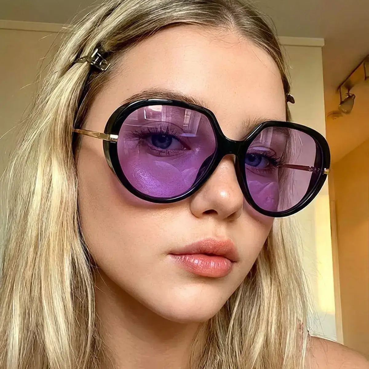 Oversized Tinted Sunglasses