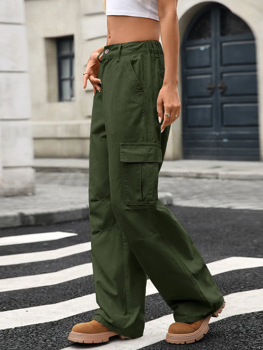 Utility Luxe Wide Leg Jeans
