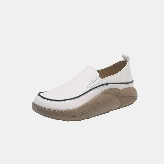 Chunky Platform Slip-Ons – Modern & Comfy