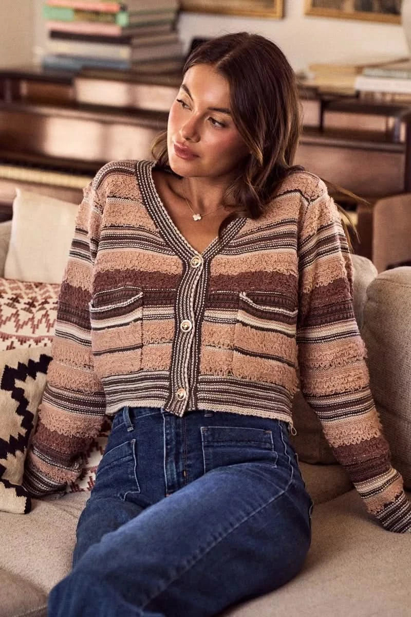 Rustic Retreat Knit Cardigan