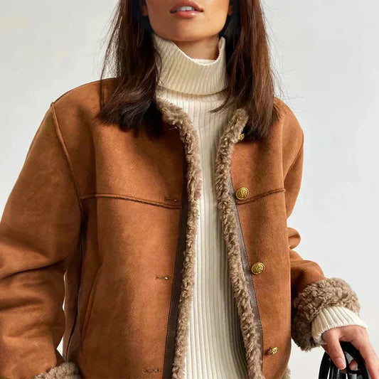 Sienna™ – Cozy Sheepskin Wrap