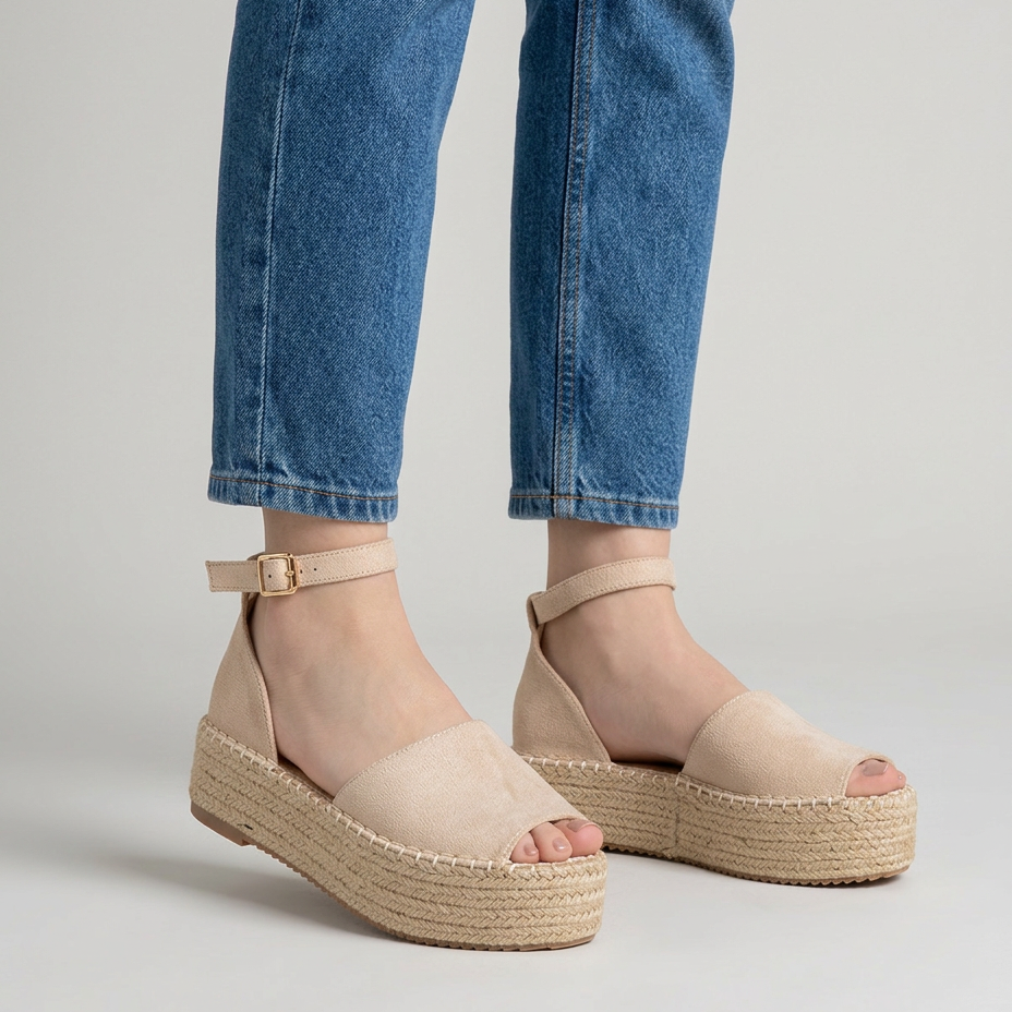 Cassandra | Orthopedic Espadrille Shoes Comfortable Supportive Summer Women Beige
