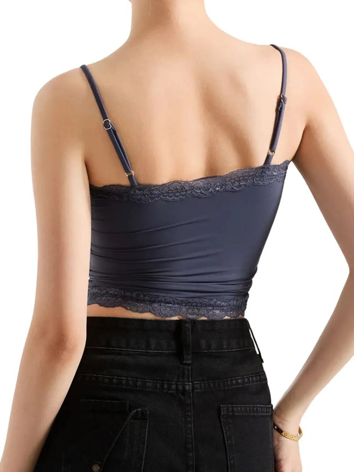 Lace Trim Cami Top
