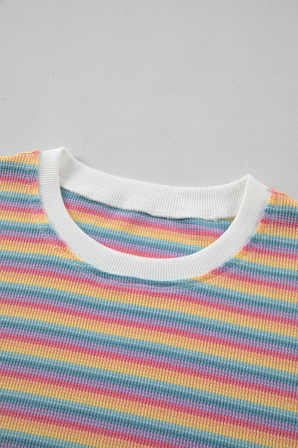 Striped Top and Shorts Set