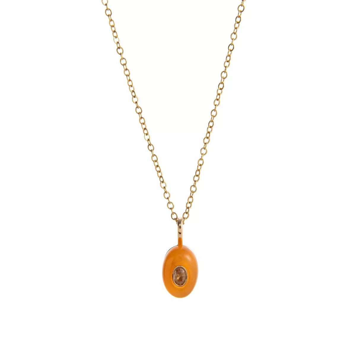 Natural Stone Pendant Necklace – Handmade Boho Jewelry for Women