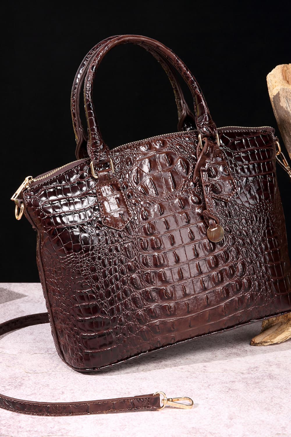 PU Leather Handbag (Medium) | Everyday Shoulder Bag
