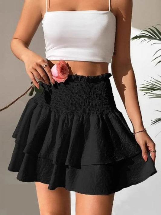 Ruffle Dream Mini Skirt