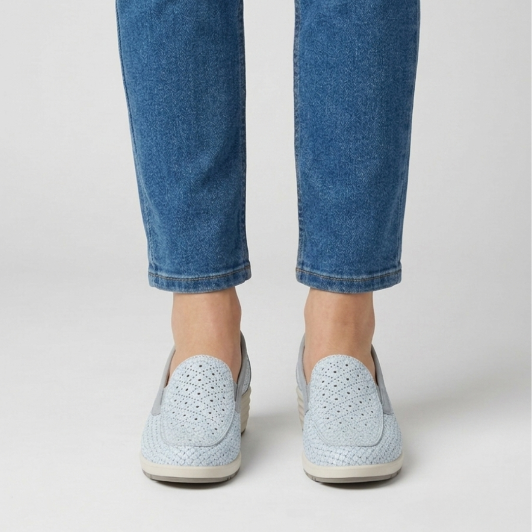 Ermione | Orthopedic Leather Loafers Comfortable Supportive Everyday Women