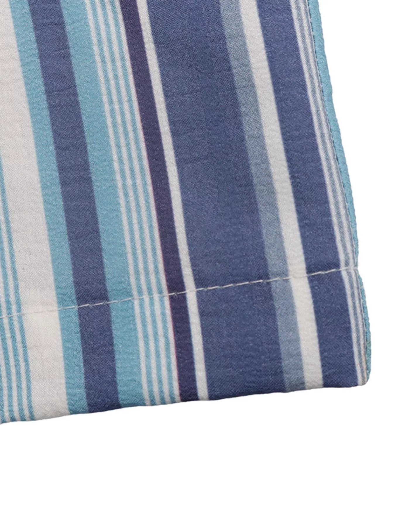 Striped Wide-Leg Pants (Midnight Blue)