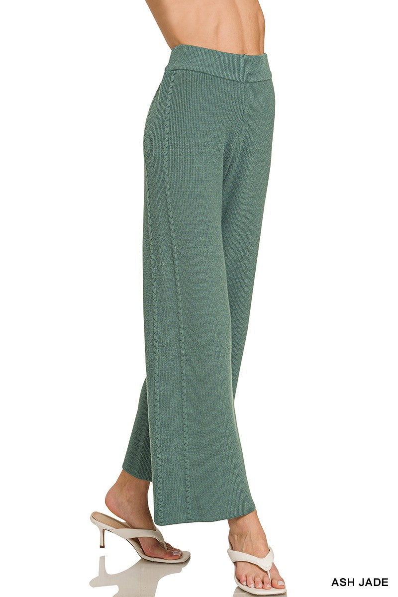 Ash Jade Viscose Sweater Pants