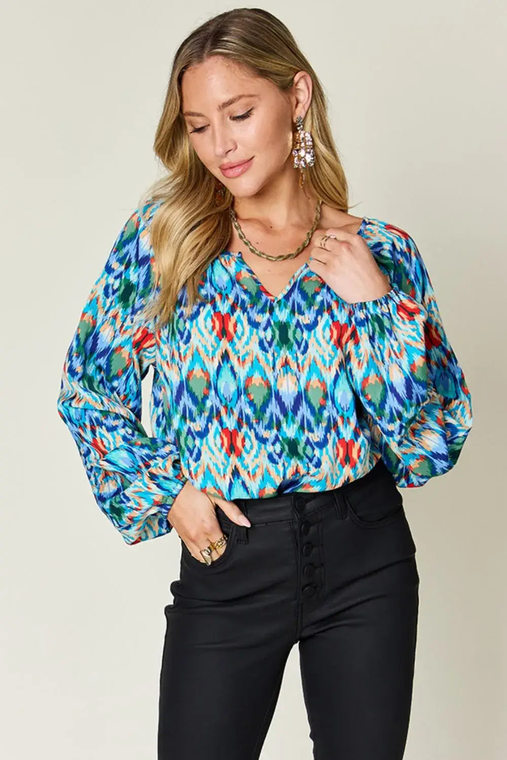 Swageye Electric Bloom Blouse