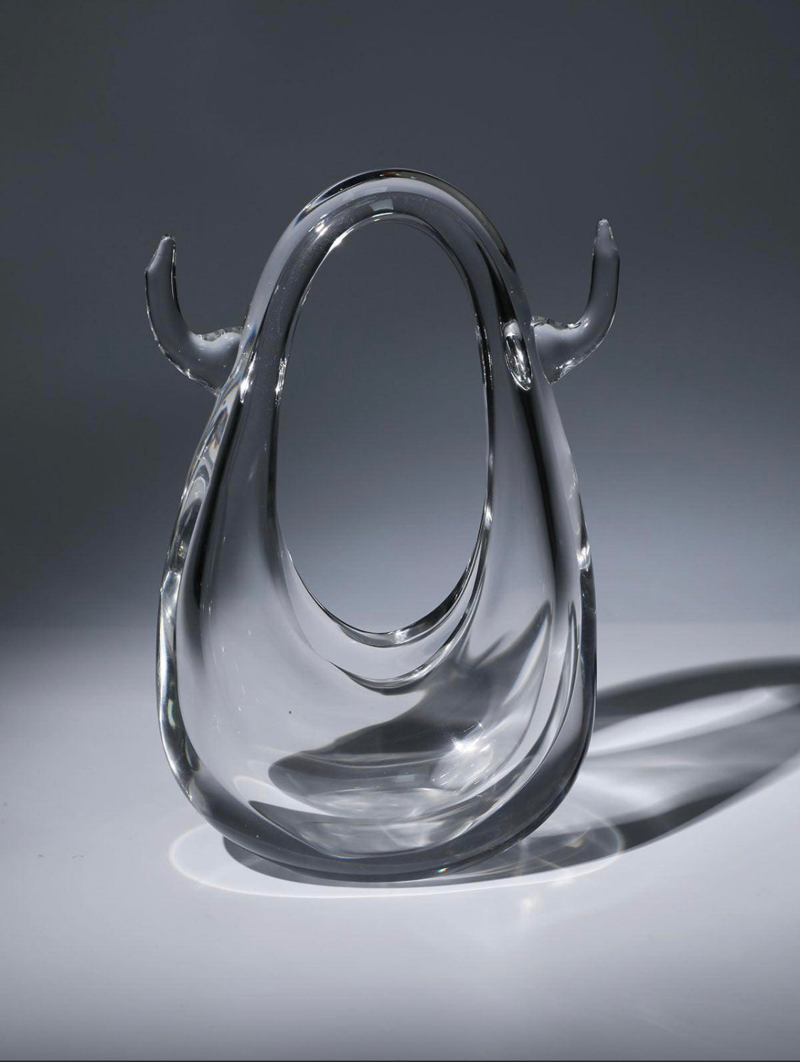 Ella clear glass bag