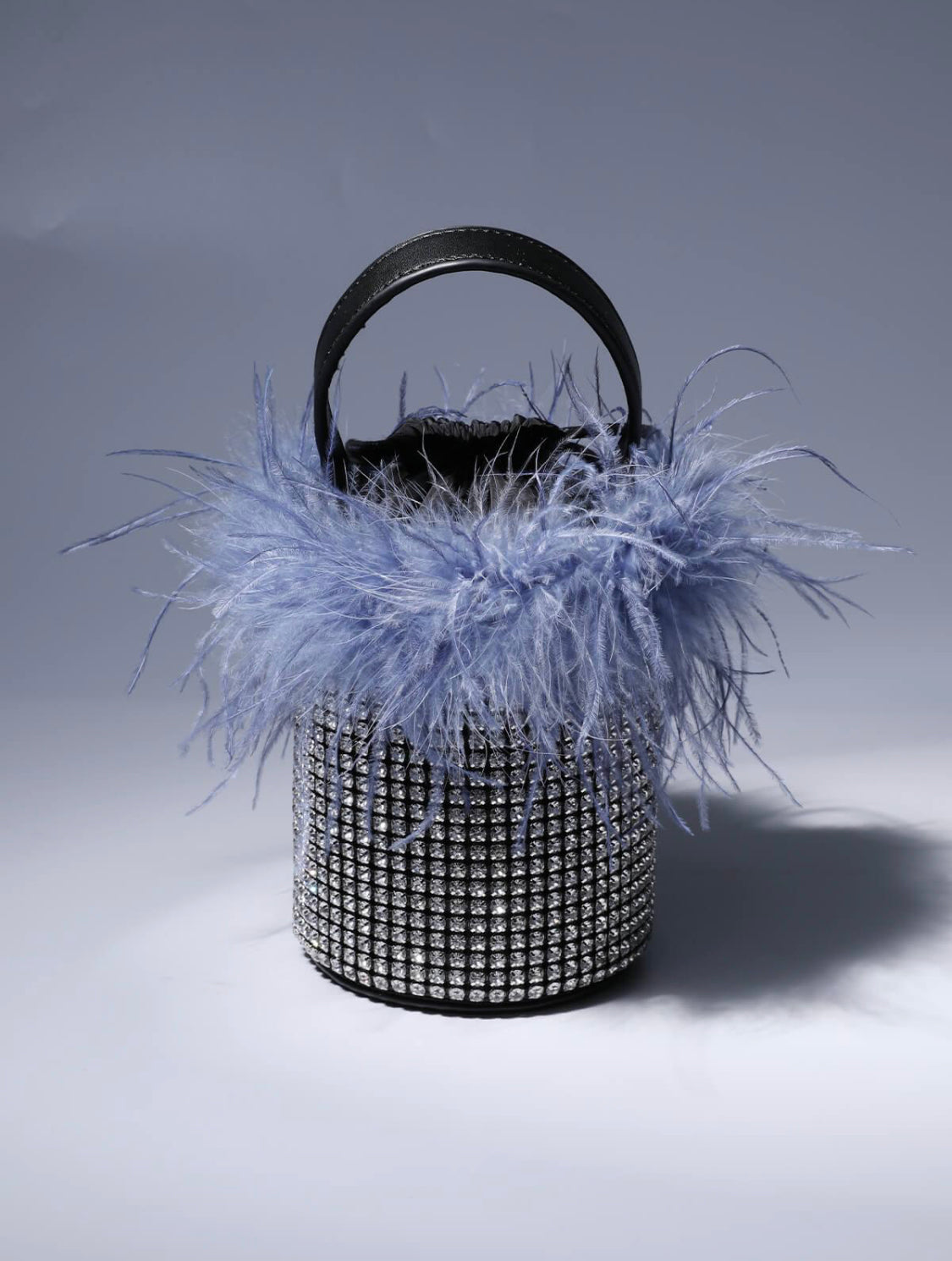 Della feather bag