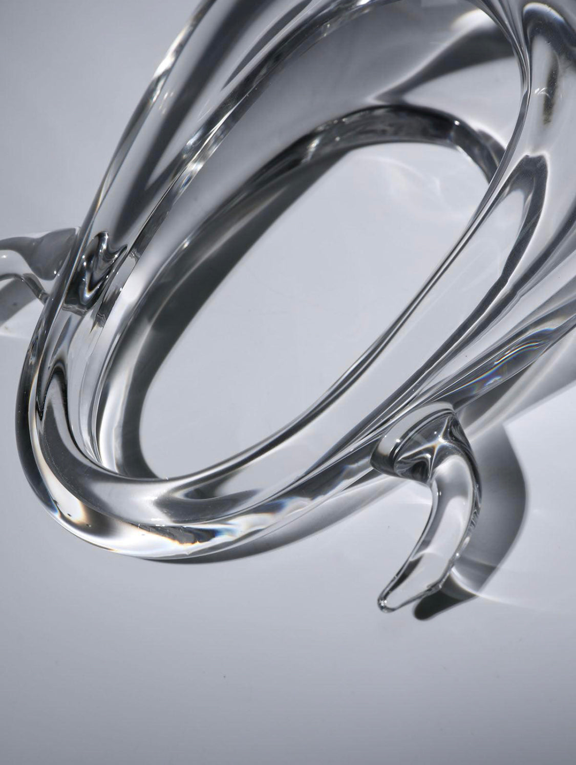 Ella clear glass bag