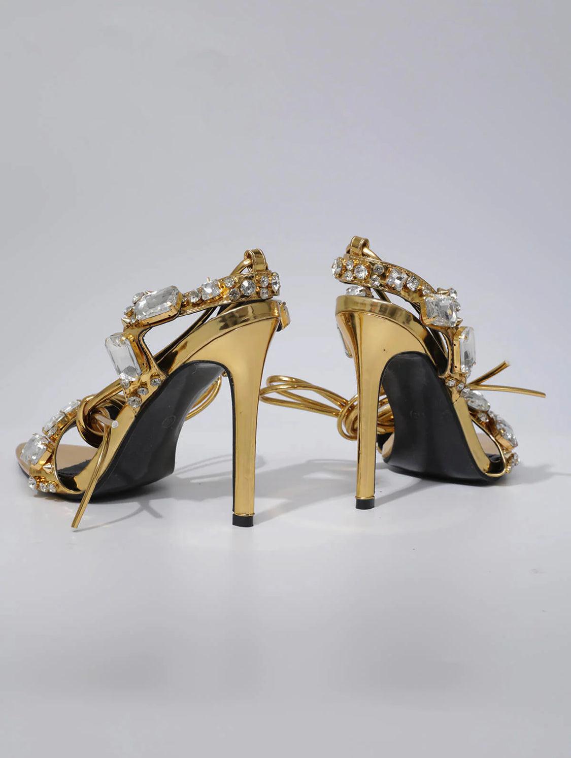 Tina lace up heels