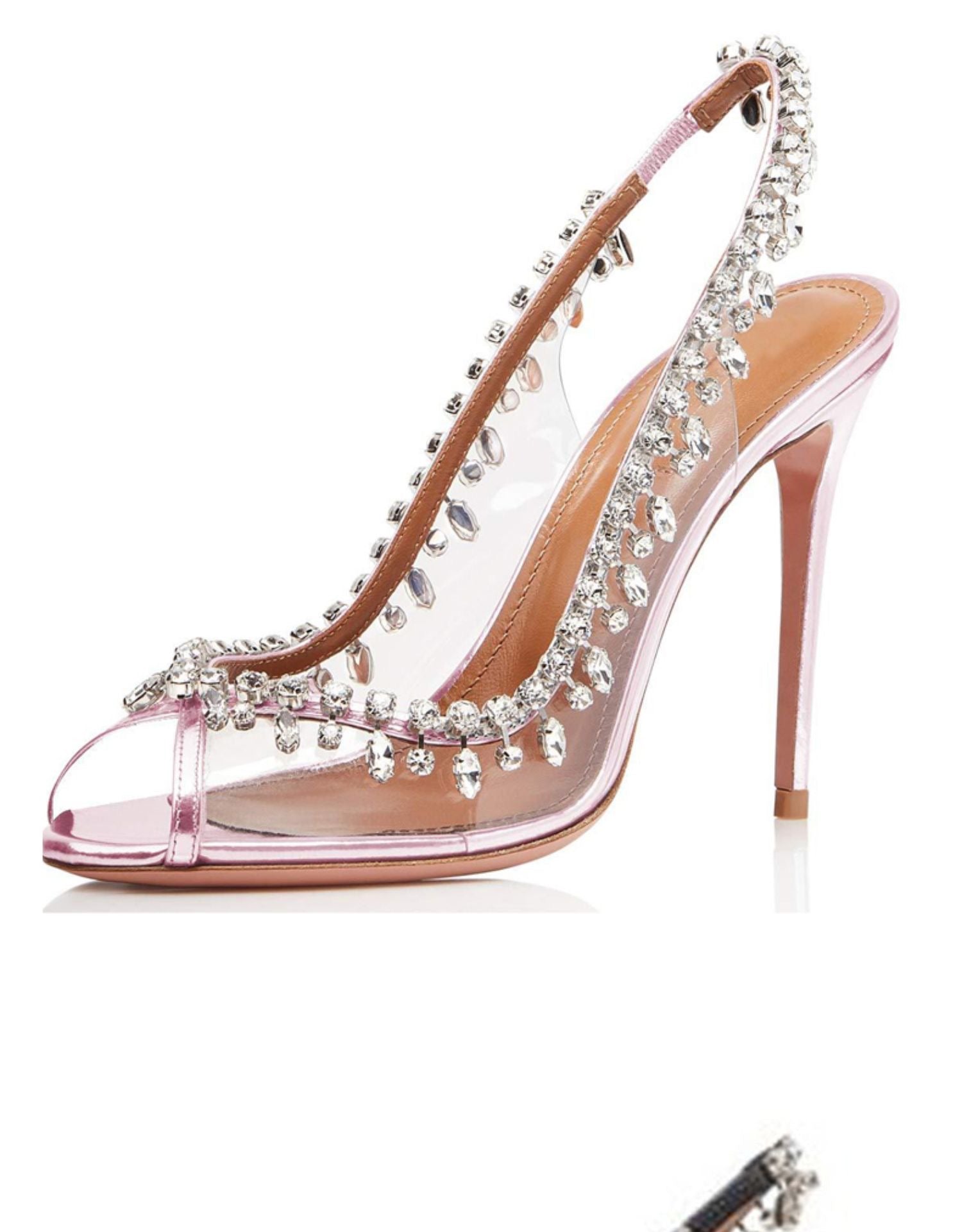 Cine clear high heels Pink
