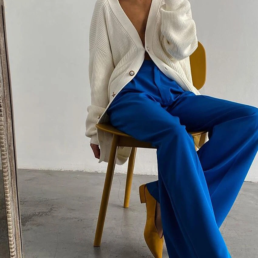 NERINA HIGH WAIST TROUSERS