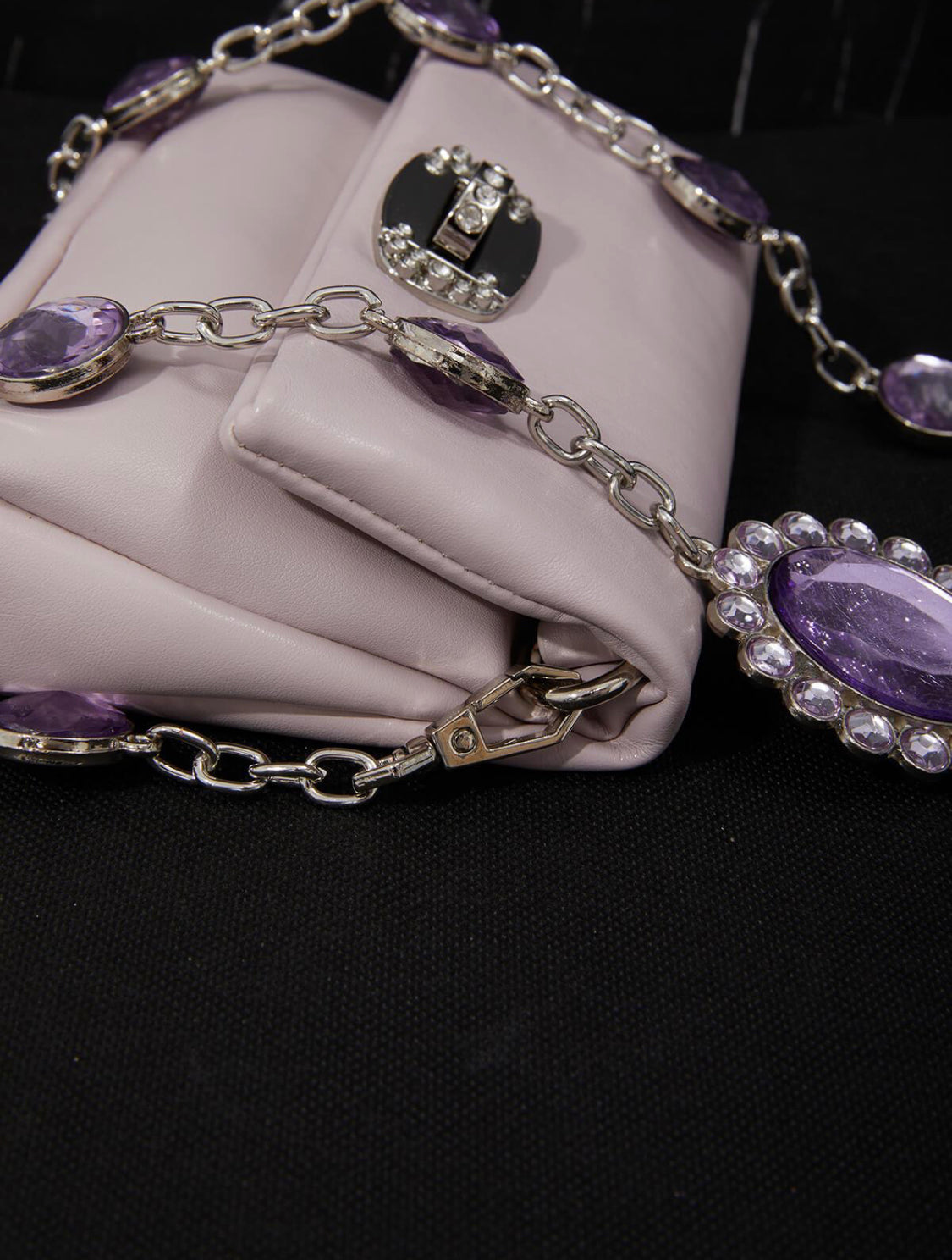 Rina crystal chain bag