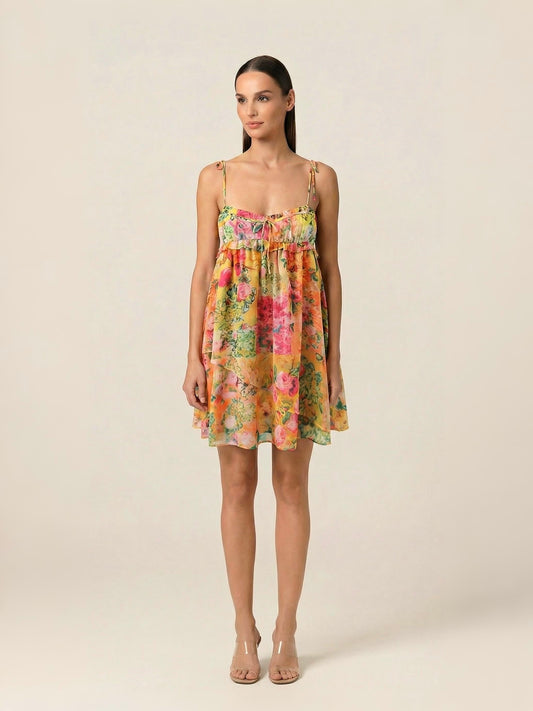 MADISON FLORAL MINI DRESS