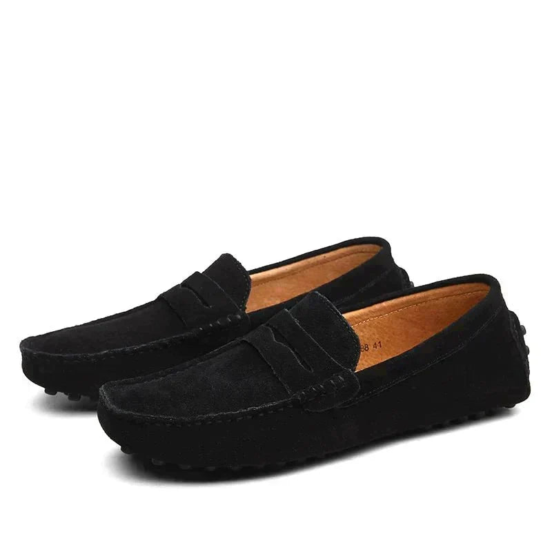 Cazel | Orthopedic Classic Loafers Supportive Comfortable Everyday Men Black
