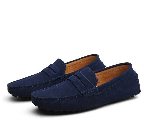 Cazel | Orthopedic Classic Loafers Supportive Comfortable Everyday Men Bleu marine