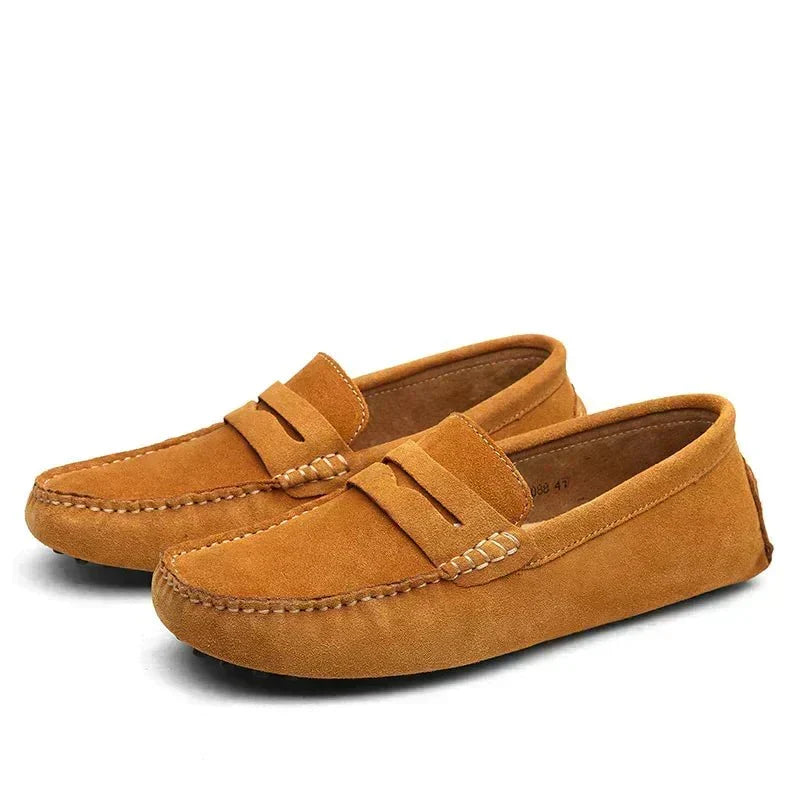 Cazel | Orthopedic Classic Loafers Supportive Comfortable Everyday Men Light Brown