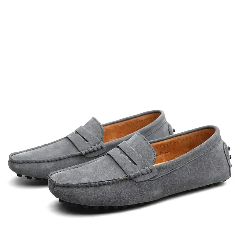 Cazel | Orthopedic Classic Loafers Supportive Comfortable Everyday Men Grey
