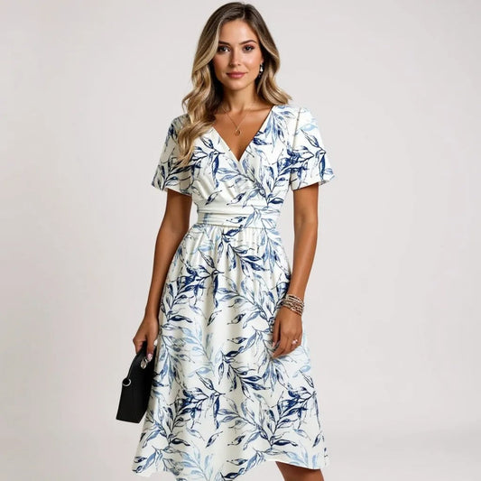 Lilibeth - Garden Breeze Midi Dress