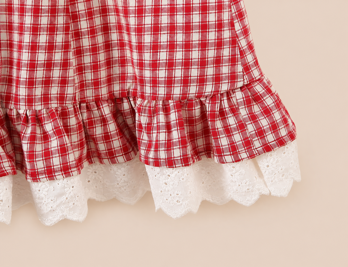 ARI PLAID MINI DRESS