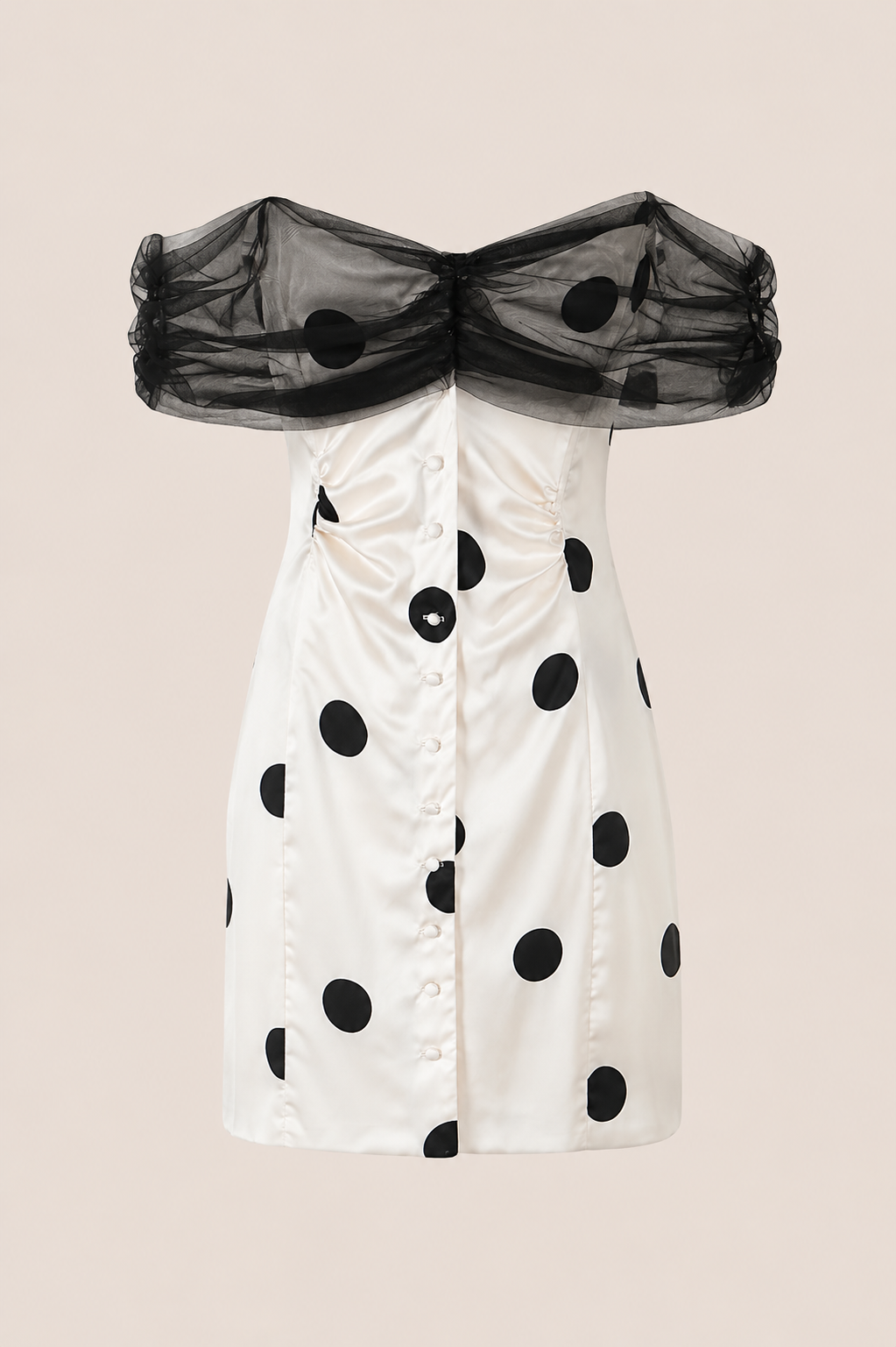 HANI POLKA DOT MINI DRESS