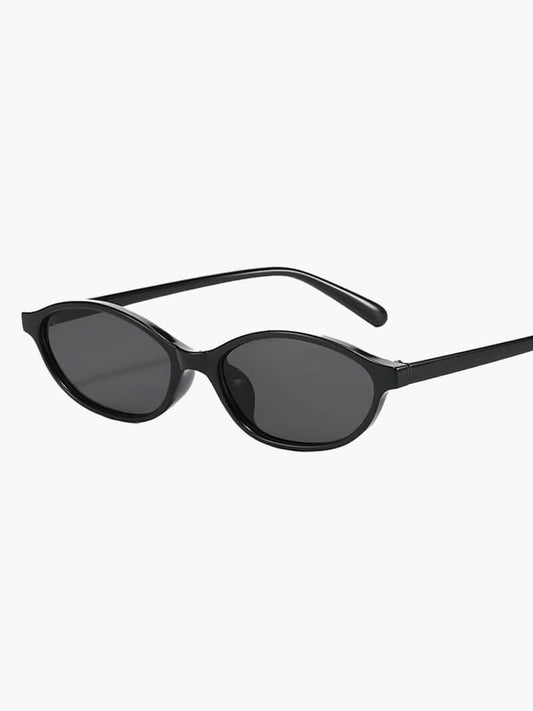 Kathy Oval Sunglasses Black