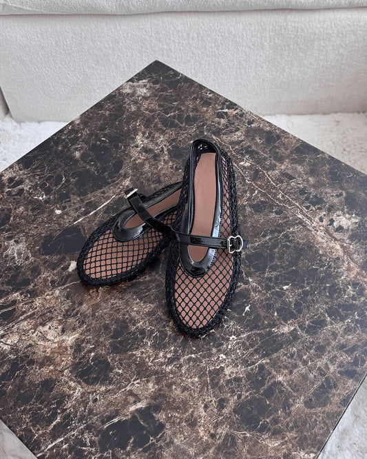 Margaux Mesh Ballet Flats