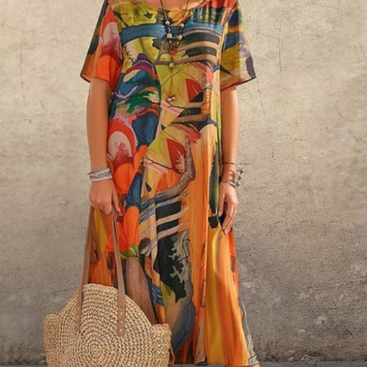 Amara | luxurious mulberry silk breeze dress