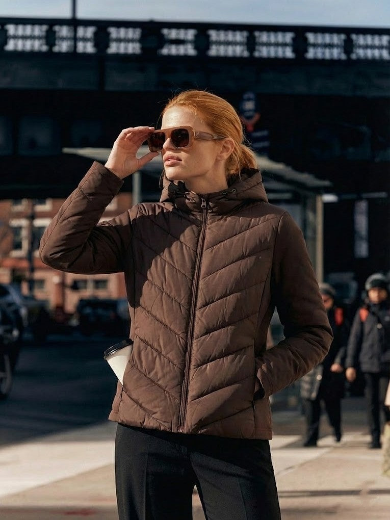 Emma | Waterproof Hooded Puffer Jacket