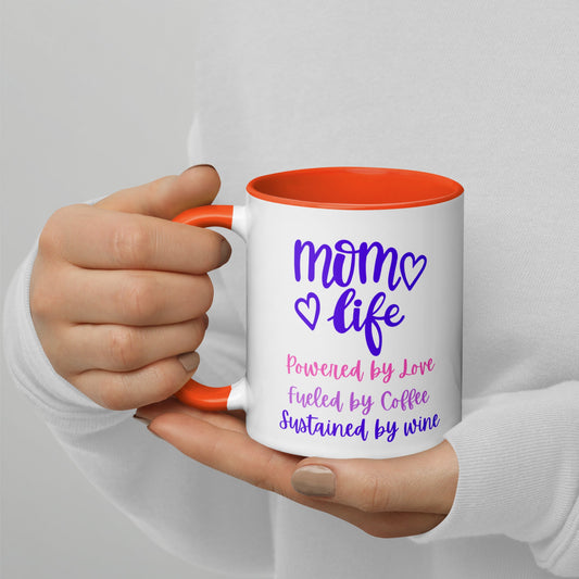 Mug with Color Inside Orange 11 oz