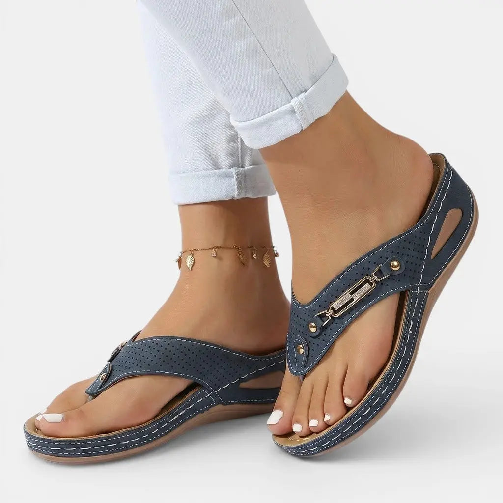 Everyday — Adjustable Casual Sandals With Lightweight Comfortable Everyday Design Blue