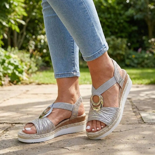 Breathwell — Breathable Leather Sandals With Comfortable Adjustable Summer Design